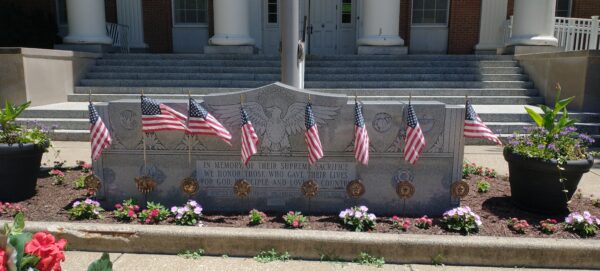 MEDINA COUNTY SUPREME SACRIFICE VETERANS MEMORIAL FRONT