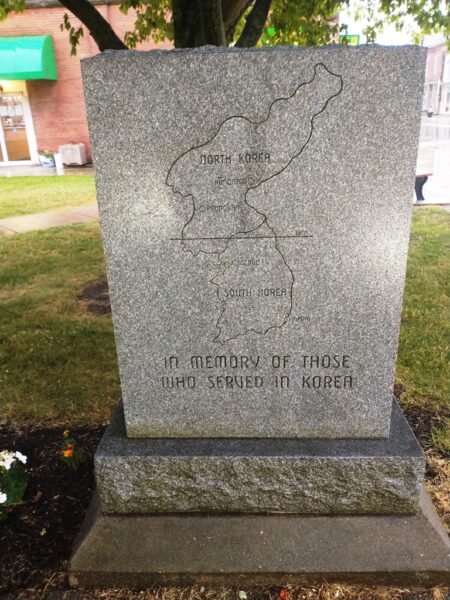 ASHTABULA COUNTY KOREAN WAR MEMORIAL