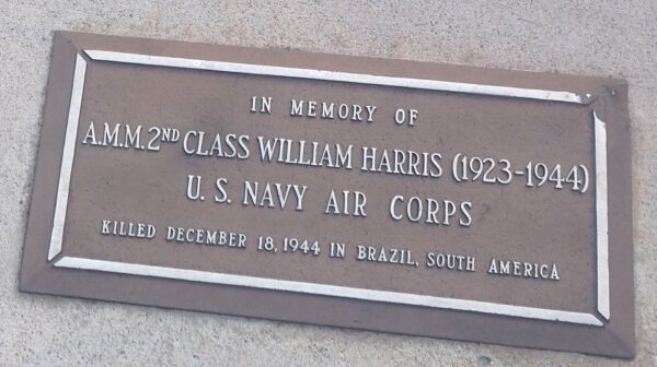 VETERANS MEMORIAL PEACE PARK HONOR PLAQUE H