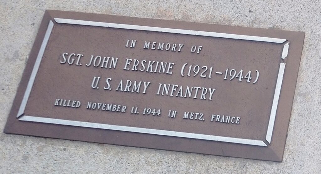 VETERANS MEMORIAL PEACE PARK HONOR PLAQUE G