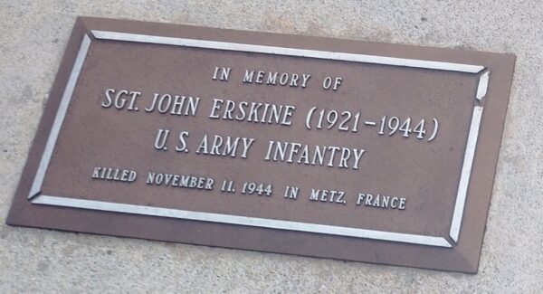 VETERANS MEMORIAL PEACE PARK HONOR PLAQUE G