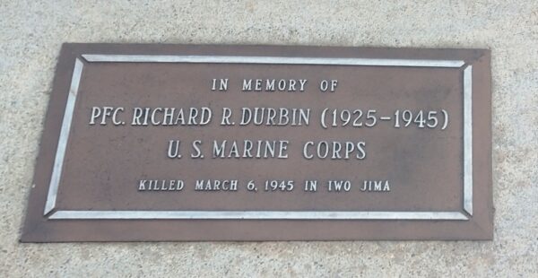 VETERANS MEMORIAL PEACE PARK HONOR PLAQUE C