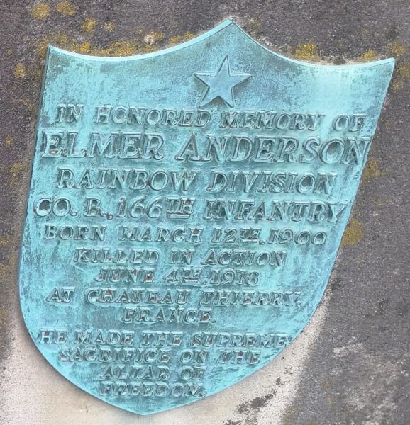 SOUTH AMHERST AND VINCINITY WORLD WAR HONOR ROLL MEMORIAL PLQUE D