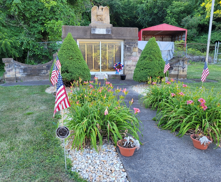 WEST BROWNSVILLE HONOR ROLL WORLD WAR 2 MEMORIAL