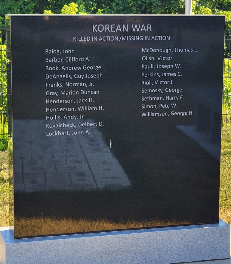 BROWNSVILLE MILITARY HONOR ROLL MEMORIAL STONE D