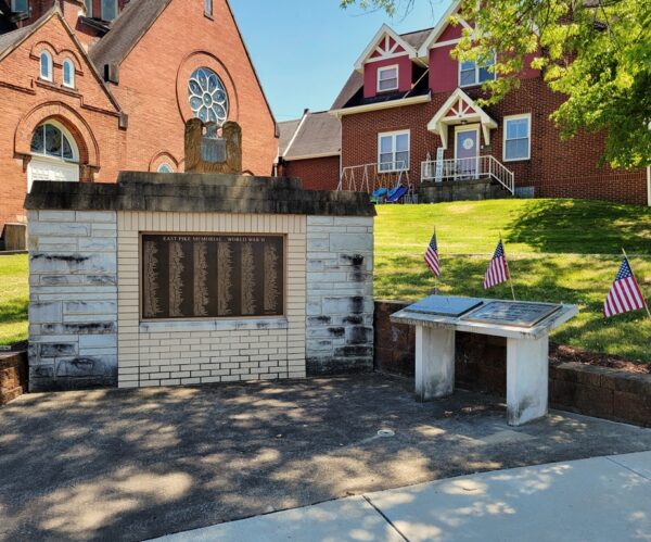 NEW EAST PIKE RUN WAR MEMORIAL
