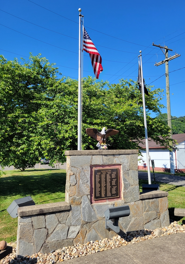 DUNLEVY HONOR ROLL WAR MEMORIAL