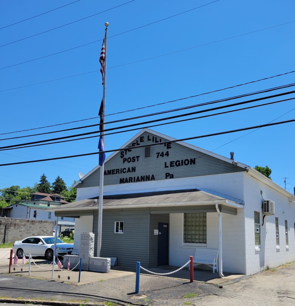 STEELE LILLIE POST #744 MEMORIAL FLAG POLE