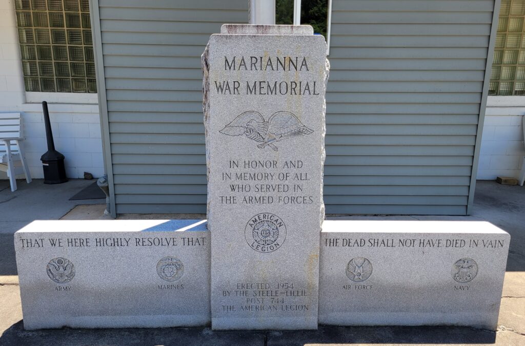 MARIANNA WAR MEMORIAL