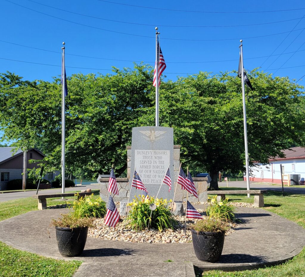 DUNLEVY VETERANS MEMORIAL