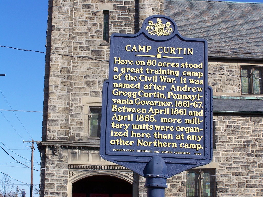 CAMP CURTIN WAR MEMORIAL MARKER
