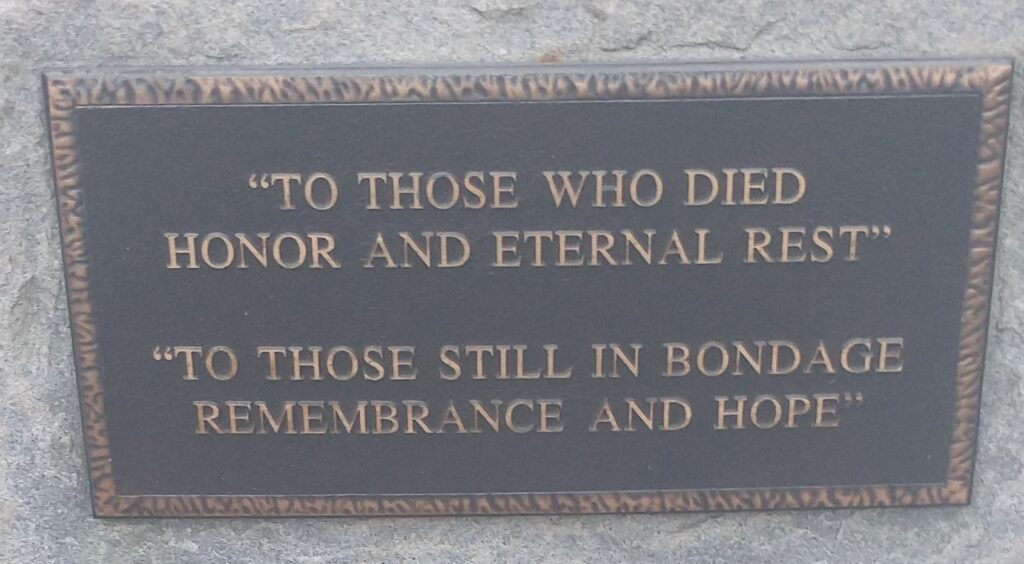 MAHONING TOWNSHIP WAR VETERANS MEMORIAL PLAQUE B