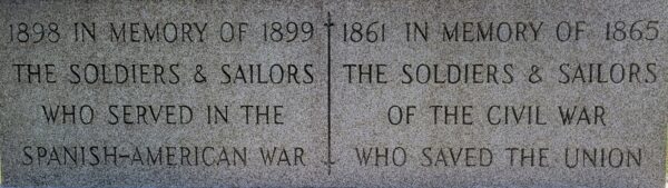 CENTERVILLE AND ADJACENT COMMUNITIES WAR VETERANS MEMORIAL STONE C