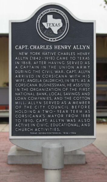 CAPT. CHARLES HENRY ALLYN WAR MEMORIAL MARKER