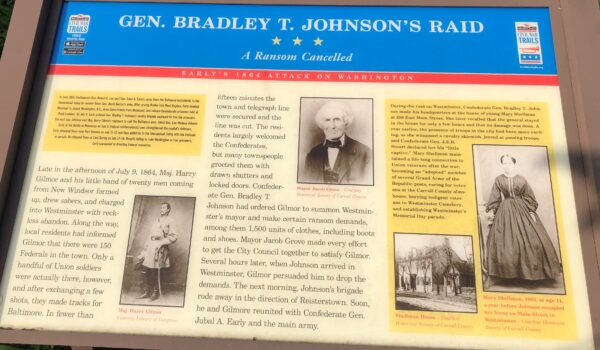 GEN. BRADLEY T. JOHNSON’S RAID MEMORIAL PANEL