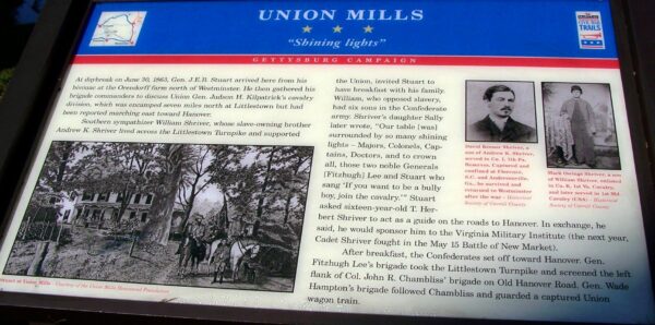 UNION MILLS “SHINING LIGHTS” WAR MEMORIAL PANEL