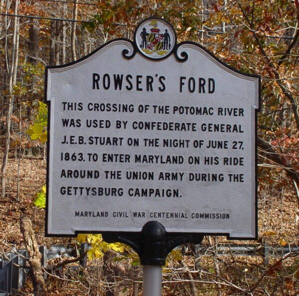 ROWSER’S FORD WAR MEMORIAL MARKER