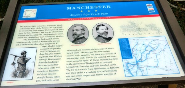 MANCHESTER MEADE’S PIPE CREEK PLAN MEMORIAL PANEL