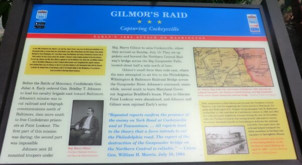 GILMOR’S RAID WAR MEMORIAL PANEL
