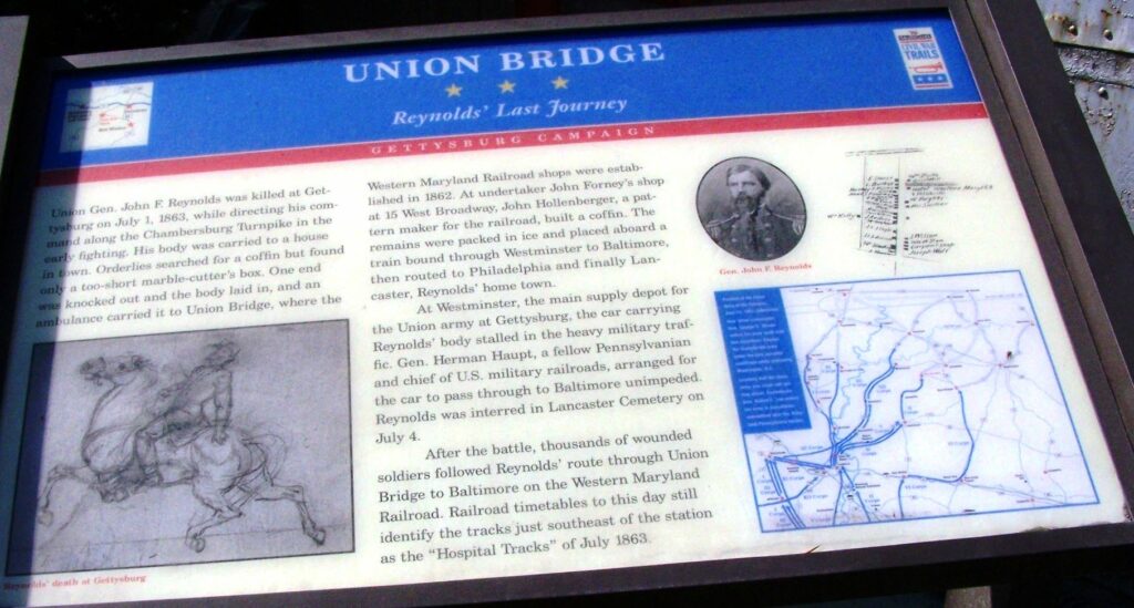 UNION BRIDGE WAR MEMORIAL PANEL