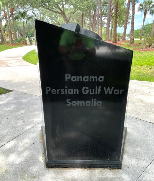 PORT ST. LUCIE COMBAT WOUNDED VETERANS WAR MEMORIAL SIDE C