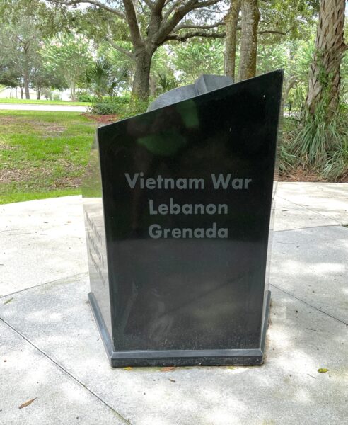 PORT ST. LUCIE COMBAT WOUNDED VETERANS WAR MEMORIAL SIDE B