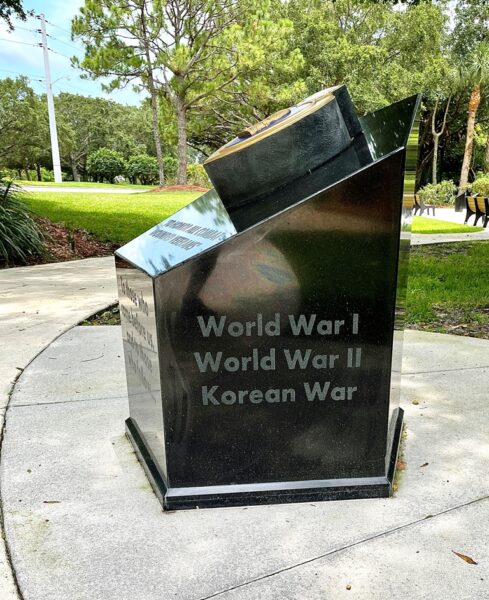 PORT ST. LUCIE COMBAT WOUNDED VETERANS WAR MEMORIAL SIDE A