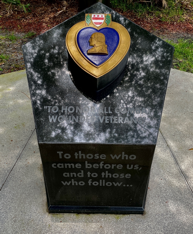 PORT ST. LUCIE COMBAT WOUNDED VETERANS WAR MEMORIAL TOP