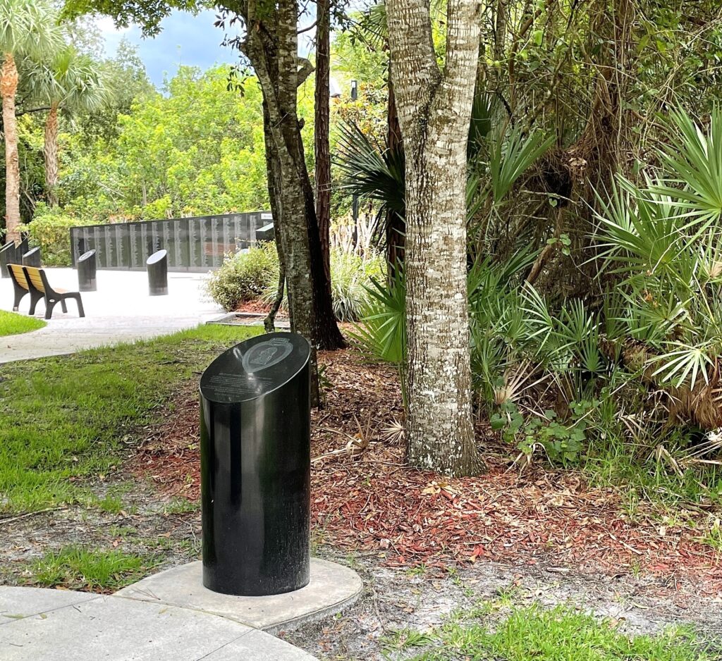 MILITARY ORDER OF THE PURPLE HEART MEMORIAL BALUSTRADE