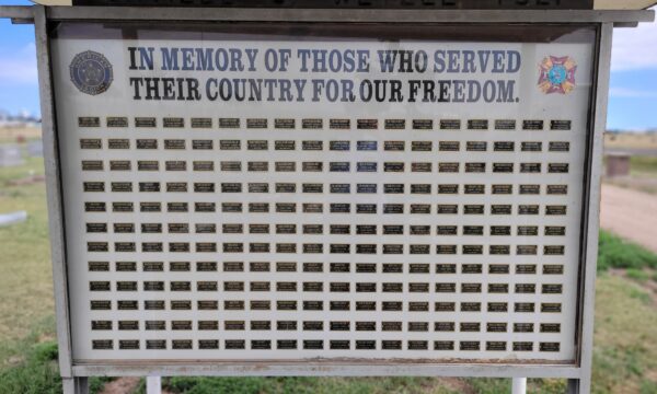 GREENLY COUNTY WAR VETERANS MEMORIAL FRONT