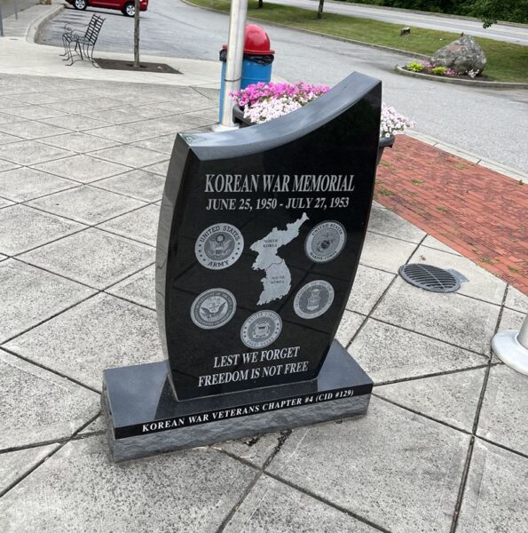 KWV CHAPTER #4 KOREAN WAR MEMORIAL