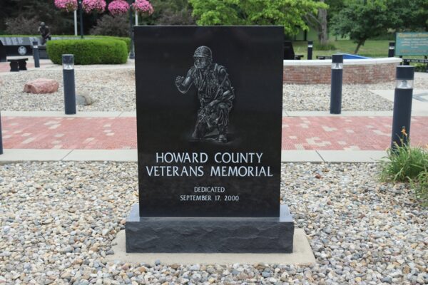 HOWARD COUNTY VETERANS MEMORIAL STONE A