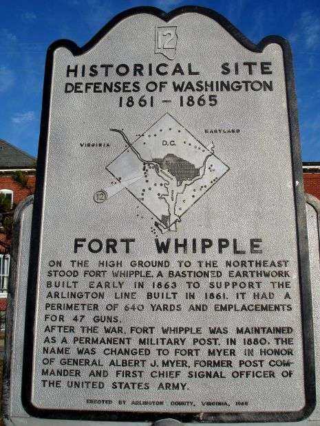 FORT WHIPPLE WAR MEMORIAL MARKER