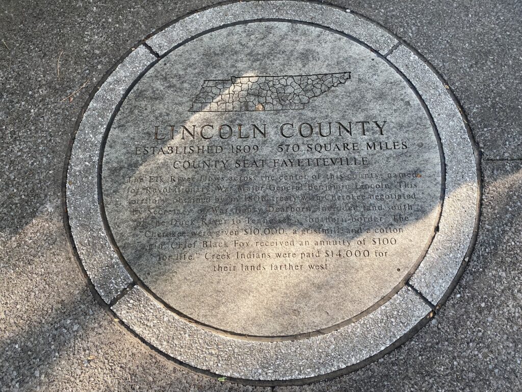 LINCOLN COUNTY WAR MEMORIAL STONE
