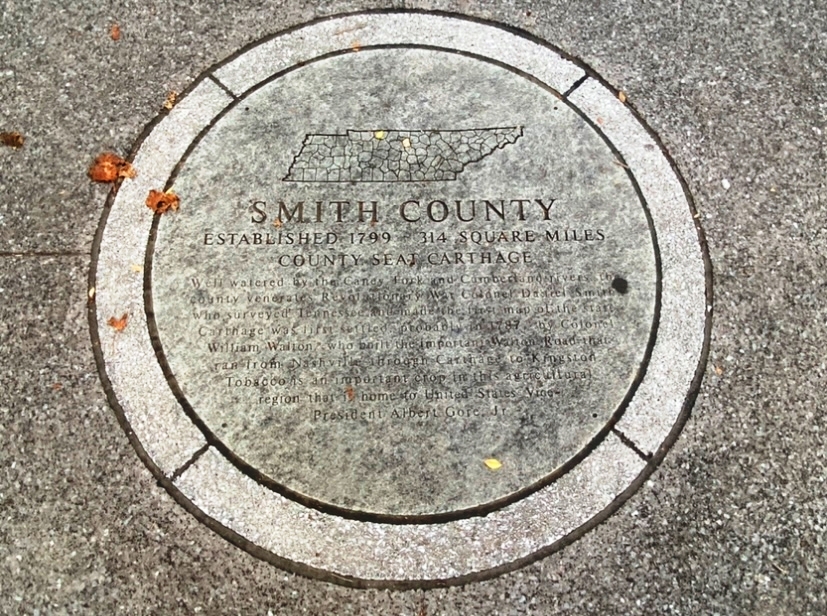 SMITH COUNTY WAR MEMORIAL STONE