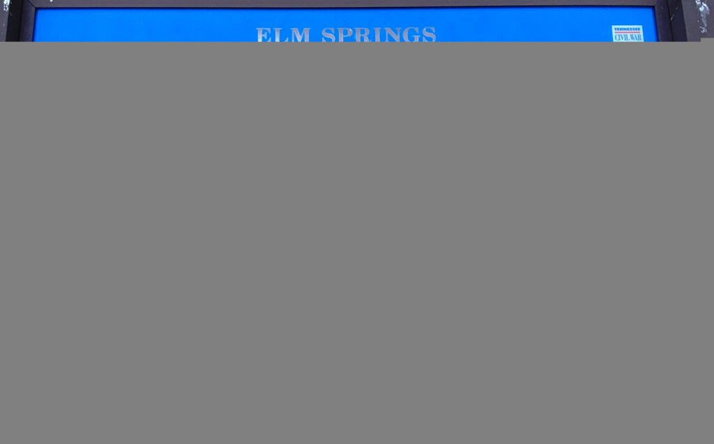 ELM SPRINGS END OF THE BURN LINE MEMORIAL PANEL