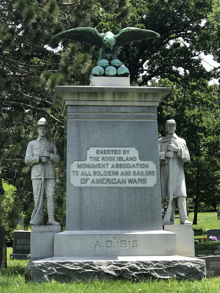 ROCK ISLAND SOLDIERS AND SAILORS WAR MEMORIAL