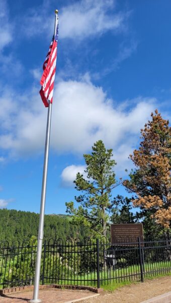 MT. MORIAH CEMETERY MEMORIAL FLAG