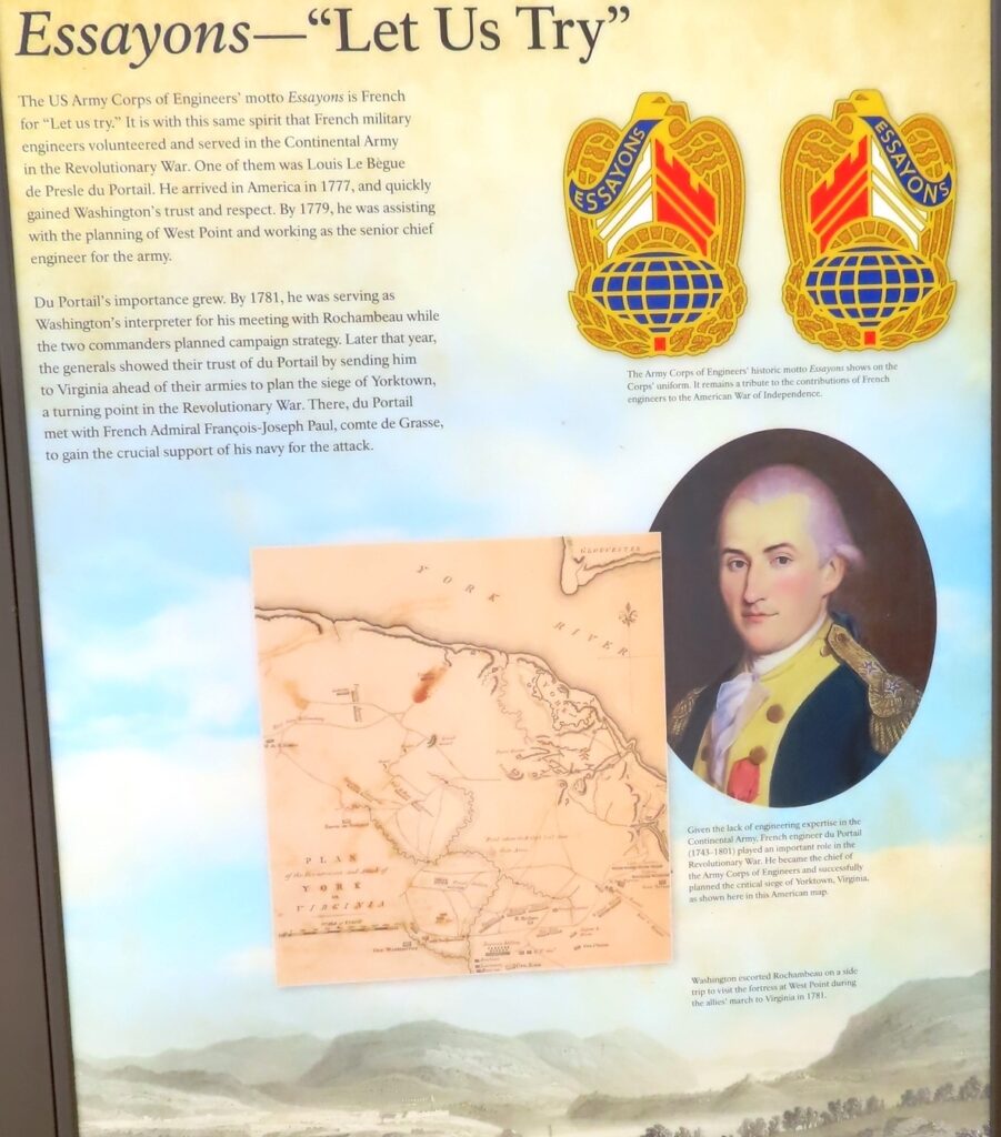 ESSAYONS-“LET US TRY” REVOLUTIONARY WAR MEMORIAL PANEL