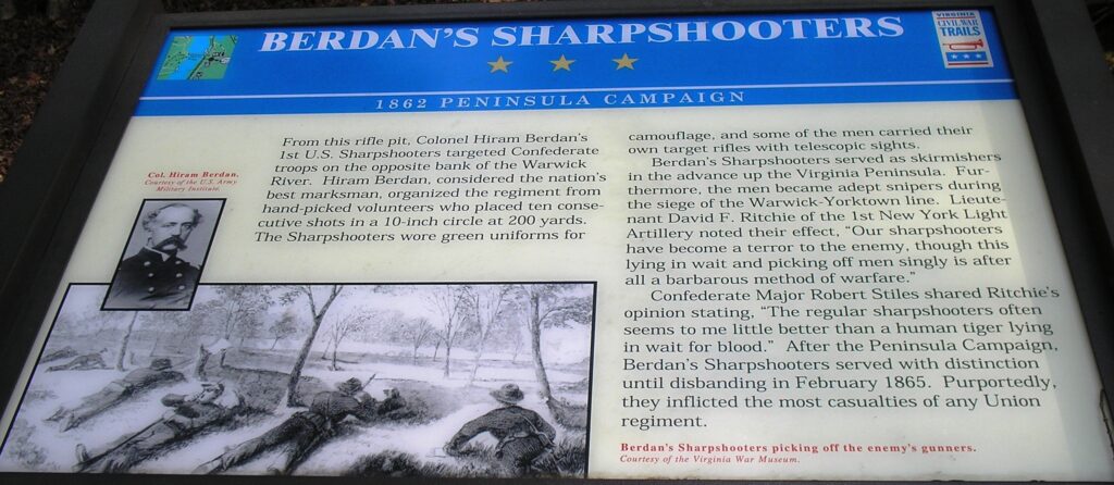 BERDAN’S SHARPSHOOTERS WAR MEMORIAL PANEL