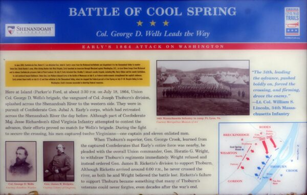 BATTLE OF COOL SPRINGS WAR MEMORIAL PANEL