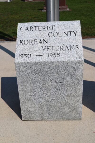CARTERET COUNTY ALL VETERANS MEMORIAL STONE D