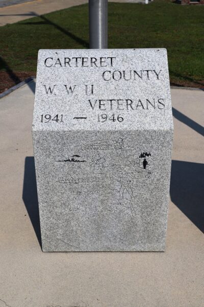 CARTERET COUNTY ALL VETERANS MEMORIAL STONE C