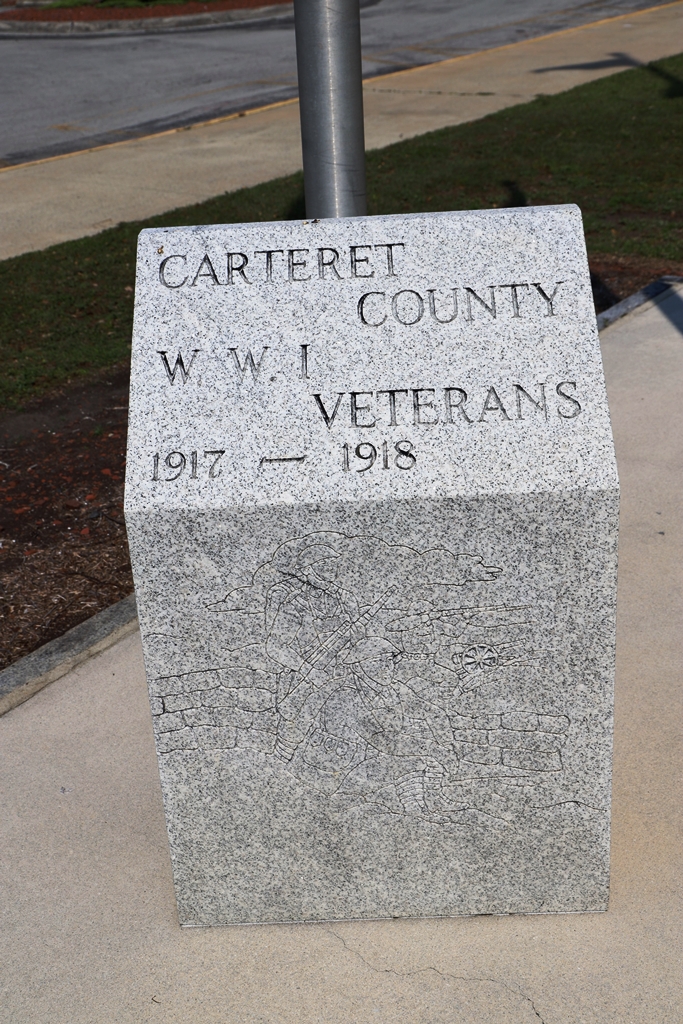 CARTERET COUNTY ALL VETERANS MEMORIAL STONE B