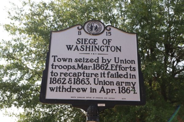 SIEGE OF WASHINGTON WAR MEMORIAL MARKER
