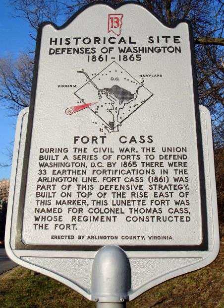 FORT CASS WAR MEMORIAL MARKER