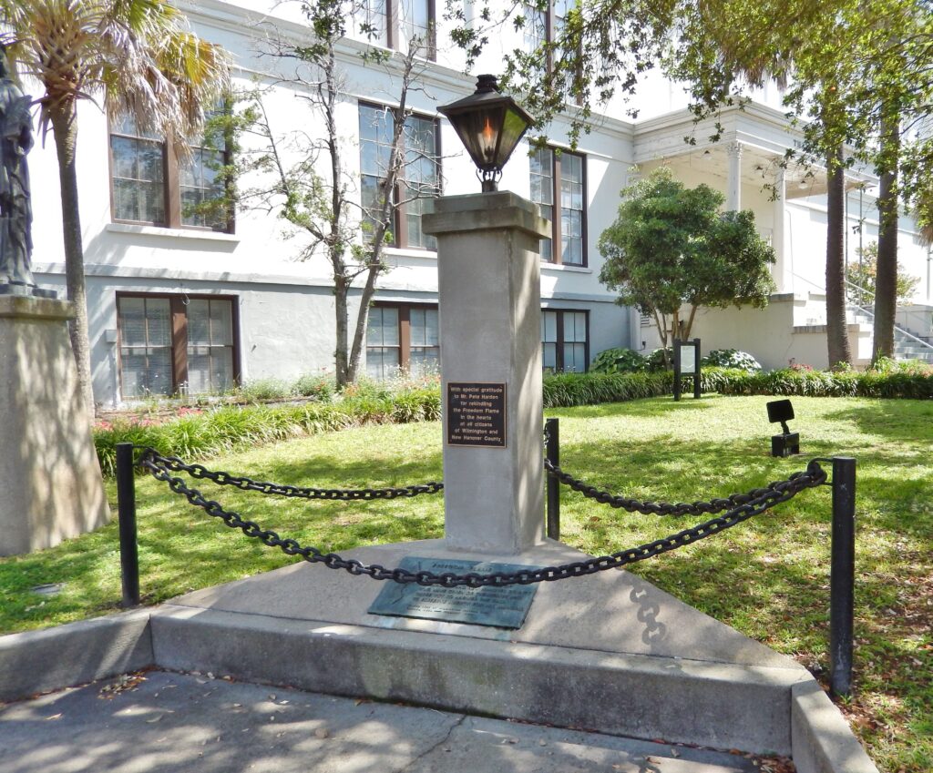 WILMINGTON FREEDOM FLAME WAR MEMORIAL