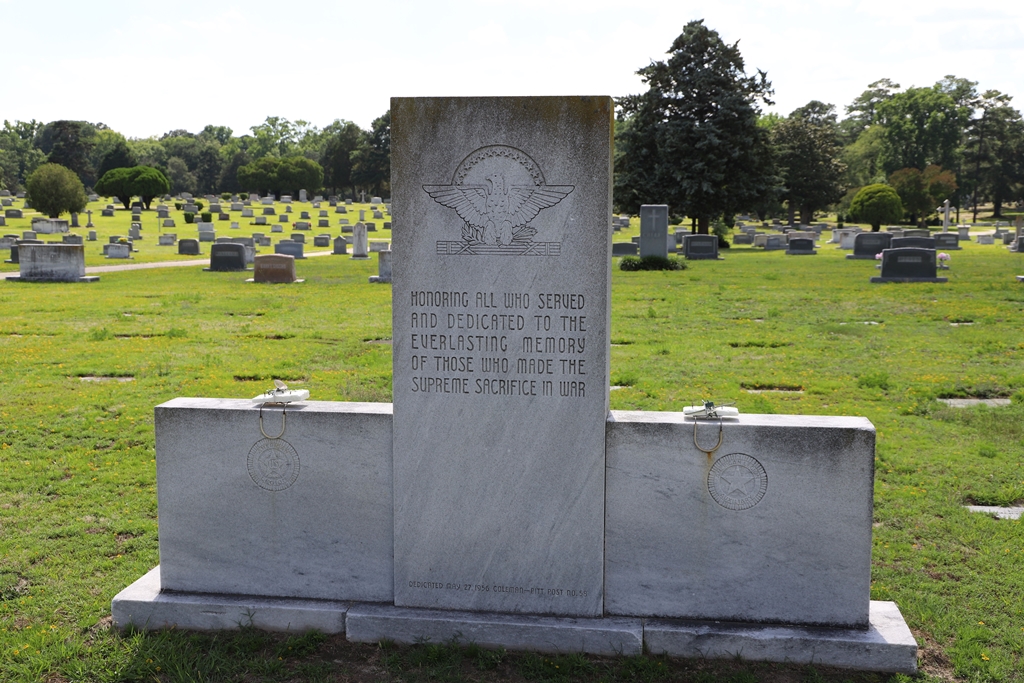 AMERICAN LEGION POST NO. 58 SUPREME SACRIFICE VETERANS MEMORIAL
