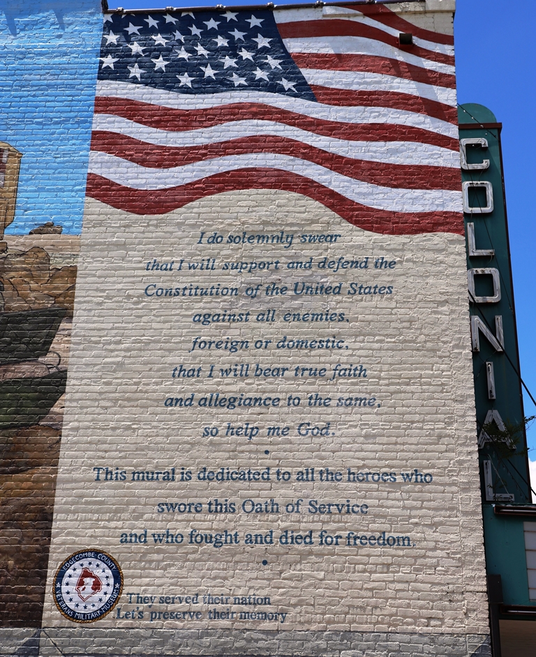 EDGECOMBE COUNTY VETERANS MEMORIAL MURAL DEDICATION