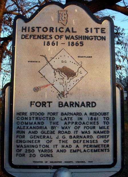 FORT BARNARD WAR MEMORIAL MARKER